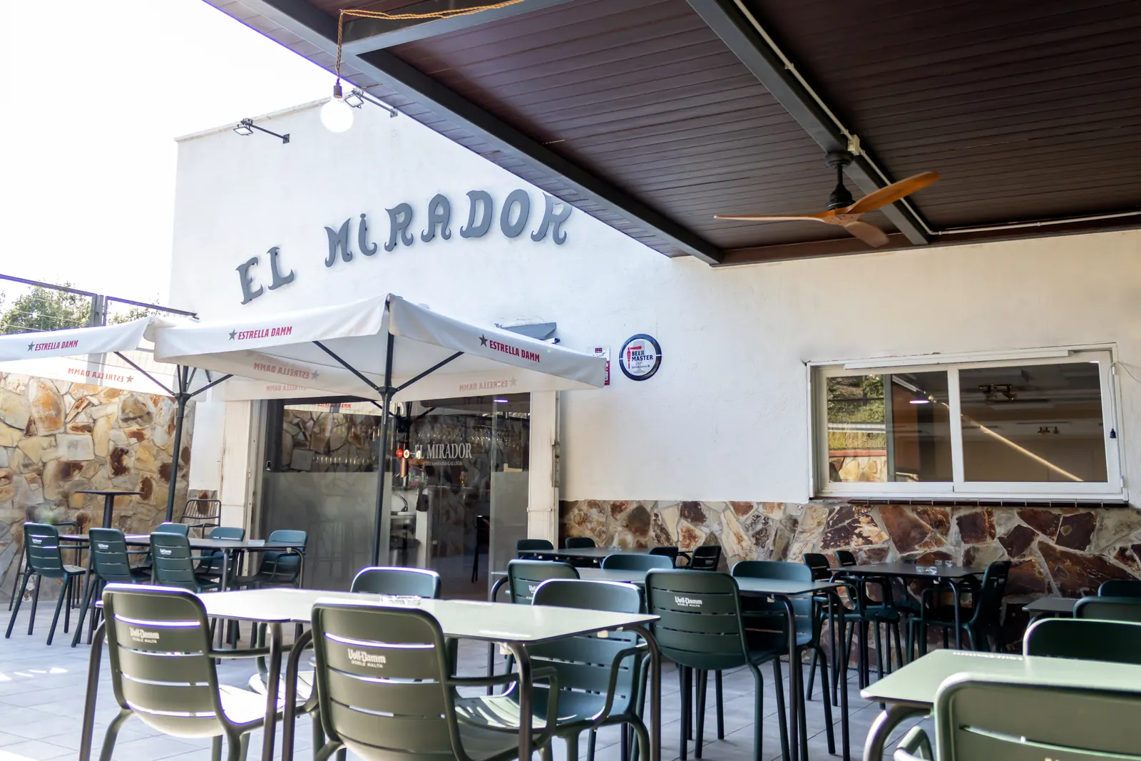 La façana d'El Mirador